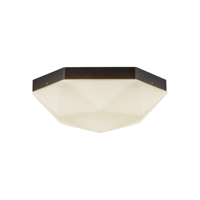 Krysta 12-in Steel Flush Mount