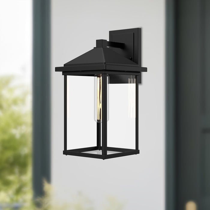 Larchmont 9-in Steel Outdoor Wall Sconce