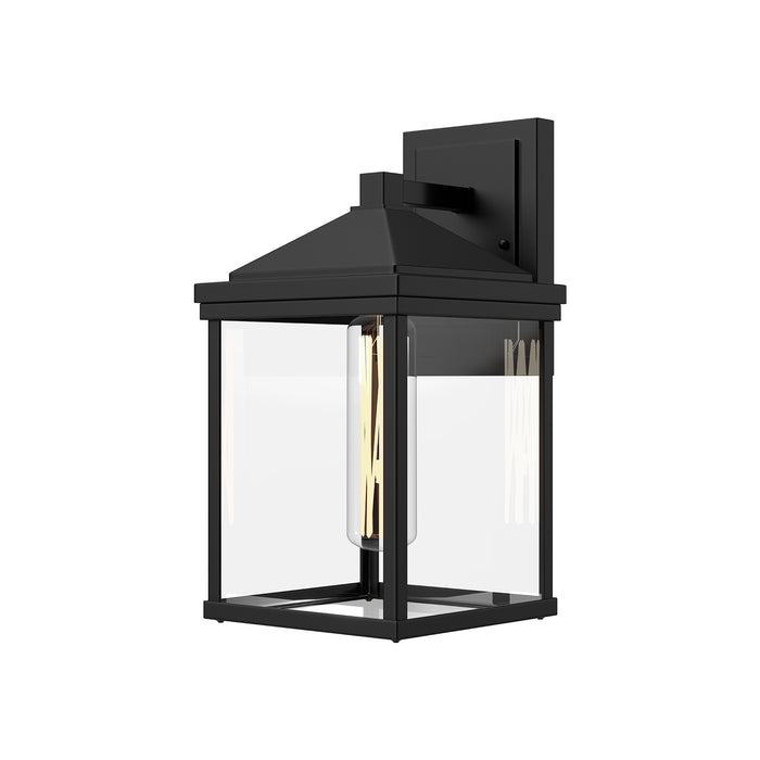 Larchmont 9-in Steel Outdoor Wall Sconce
