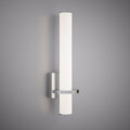 Led 18-in Wall Sconce Polished Chrome  Dimmable 13W