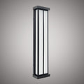 Led 24-in exterior  wall light Matte Black  Dimmable 25W