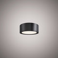 Led 4-in flush mount Matte Black  Dimmable 12W