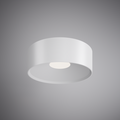 Led 4-in flush mount Matte White  Dimmable 15W