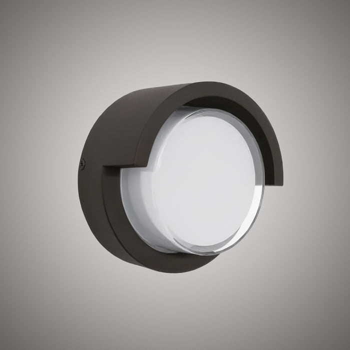 Led Black wall light  Matte Black  Dimmable 12W
