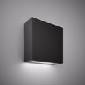 Led exterior wall light  Matte Black  Dimmable 12W