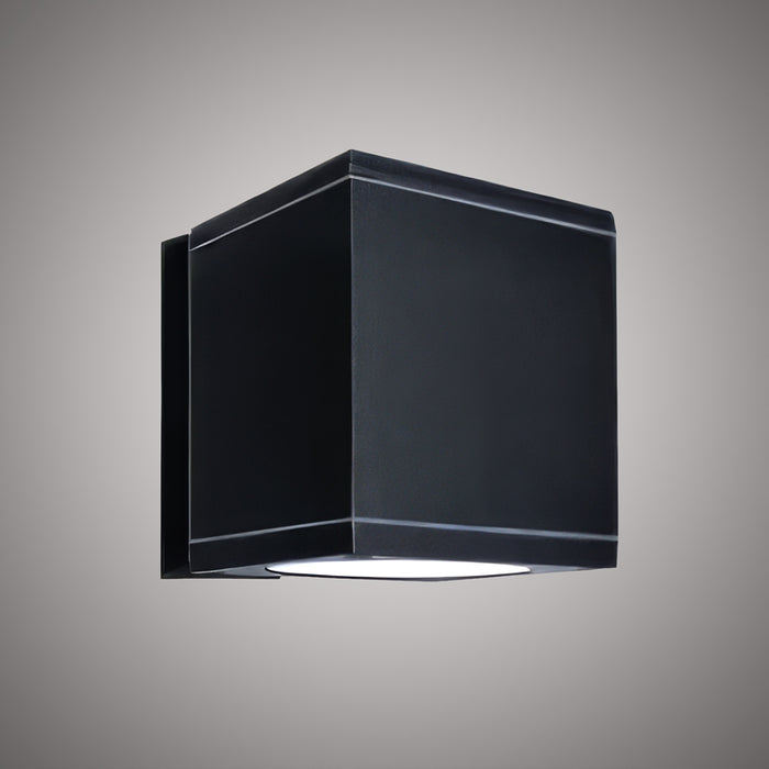 Led exterior wall light  Matte Black  Dimmable 9W
