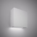 Led exterior wall light  Matte White  Dimmable 12W