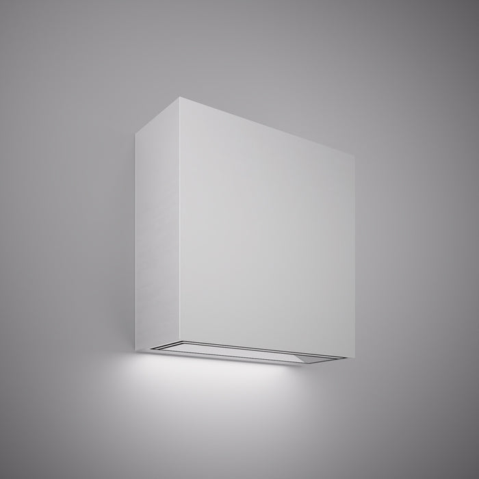 Led exterior wall light  Matte White  Dimmable 12W