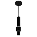 Lena Pendants Black Integrated LED 5 Inch