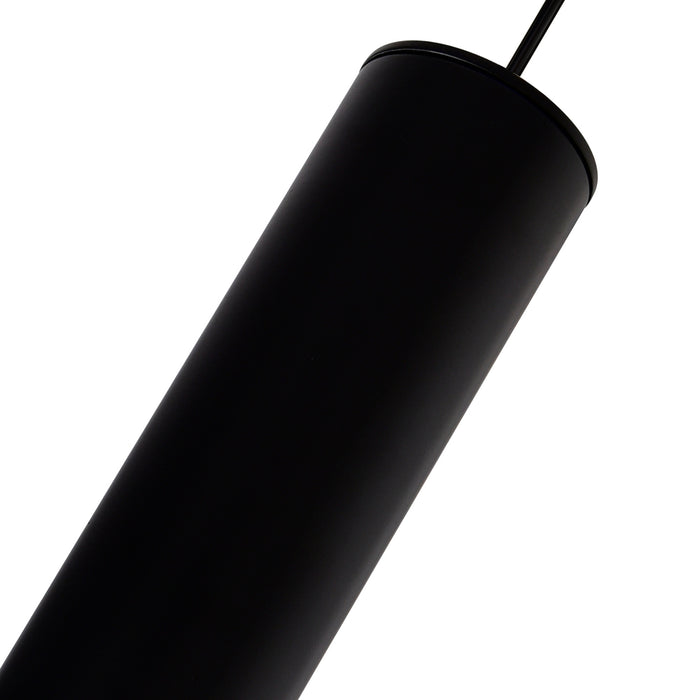 Lena Pendants Black Integrated LED 5 Inch