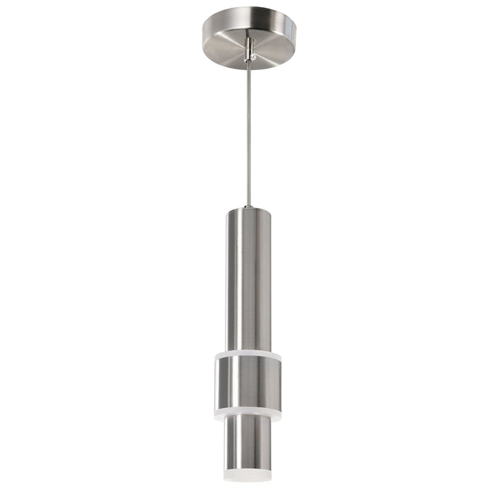 Lena Pendants Satin Nickel 5 Inch LED