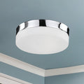 Lomita 11-in Steel Flush Mount