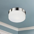 Lomita 12-in Steel Flush Mount