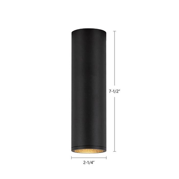 Lorna 7-in (2-in Dia.) Aluminum Flush Mount
