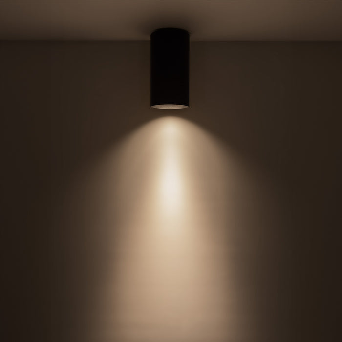 Lorna 8-in (4-in Dia.) Aluminum Flush Mount