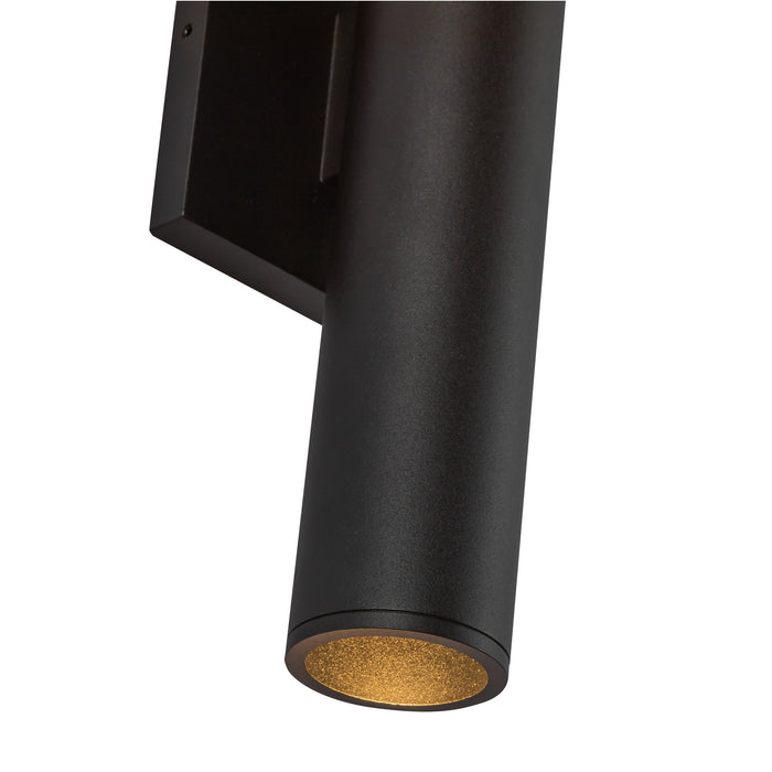 Lorna 9-in (2-in Dia.) Aluminum Outdoor Wall Sconce