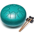 Lronbird Steel Tongue Drum 6 Inch 8 Notes Rain Drum Style Gift