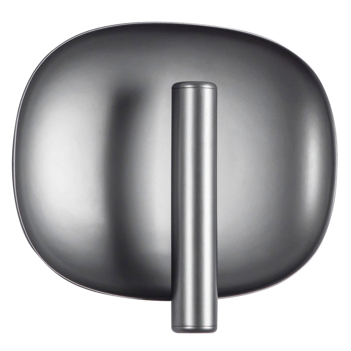 Lustre 9-in Aluminum Steel Wall Sconce