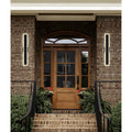 Malibu Outdoor Wall Lights Black Finish