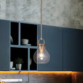 Mansfield 6-inch 1-light Champagne Gold Pendant Light with Clear Glass Shade
