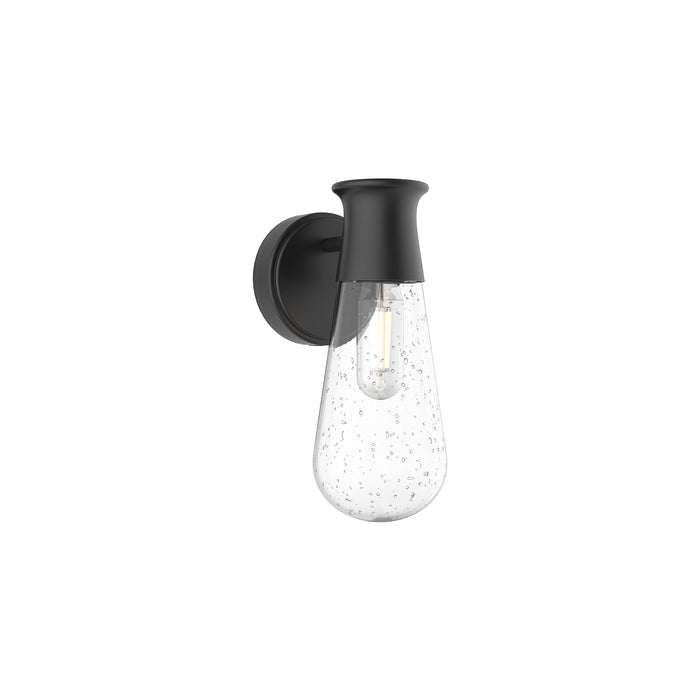 Marcel 5-in Black Outdoor Wall Sconce