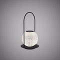Maria Black Rechargeable Portable Table Lamp with IP45 Rating