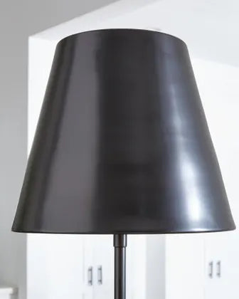 Metal floor lamp