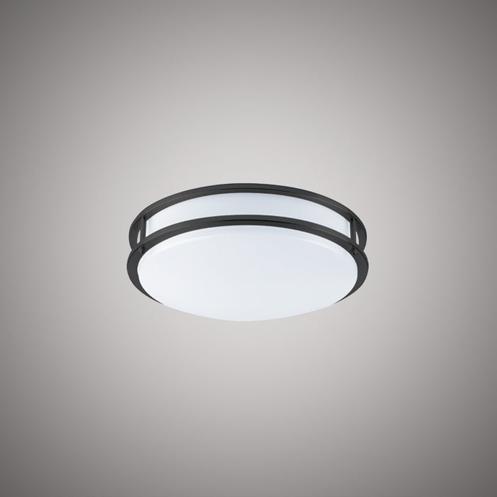 Metro 10-in  Matte Black  Dimmable 10W