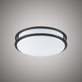 Metro 14-in  Matte Black  Dimmable 26W