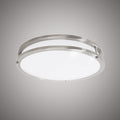 Metro 16-in  Brushed nickel  Dimmable 35W