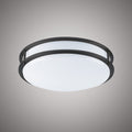 Metro 16-in Matte Black  Dimmable 35W