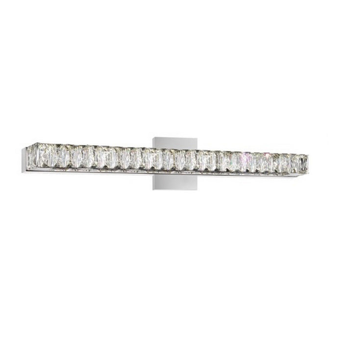 Milan Vanity Lights Integrated LED Chrome