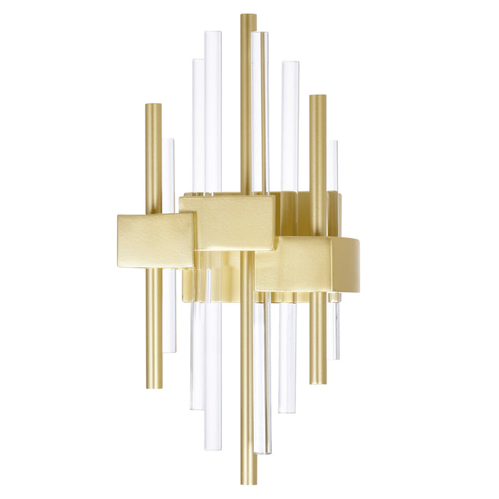 Millipede Wall Lights Satin Gold LED