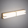 Misty 24-in wall/vanity light Satin Brass  Dimmable 25W