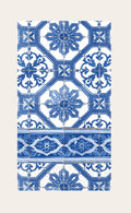 Moroccan Tiles Guest Towel