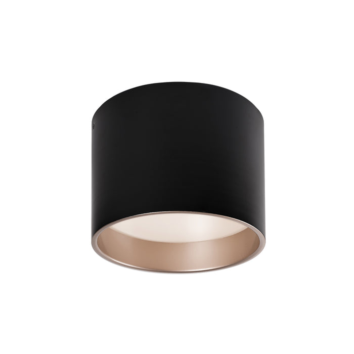 Mousinni 10-in Steel Flush Mount