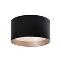 Mousinni 14-in Steel Flush Mount