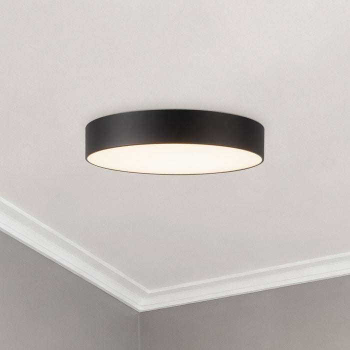 Musa 8-in Steel Flush Mount