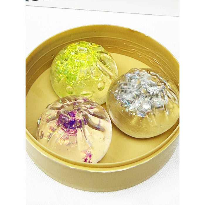 Mystery Mini Trio Dumpling Squishy with Steamer