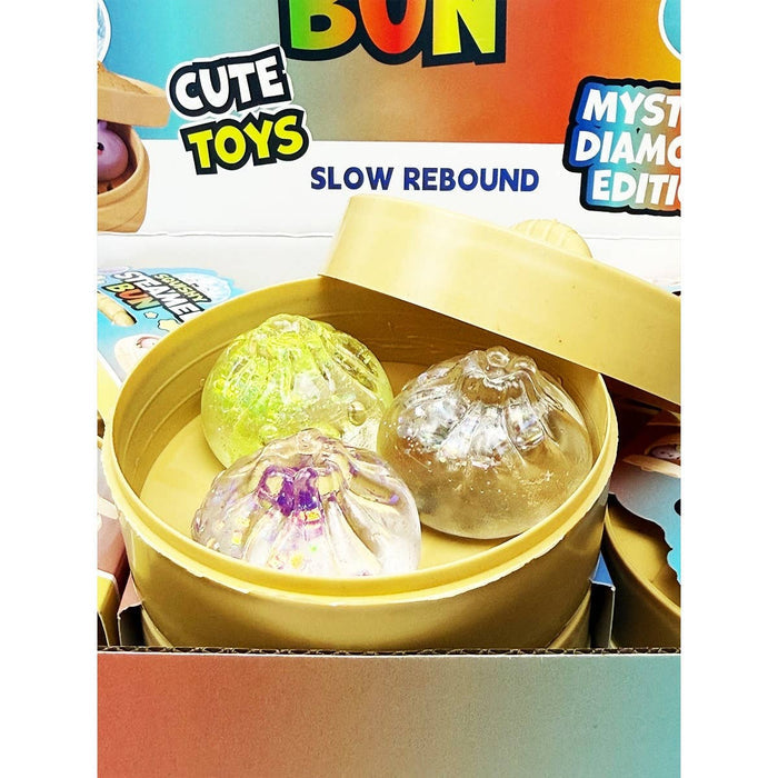 Mystery Mini Trio Dumpling Squishy with Steamer