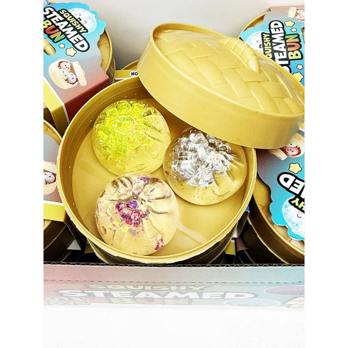 Mystery Mini Trio Dumpling Squishy with Steamer