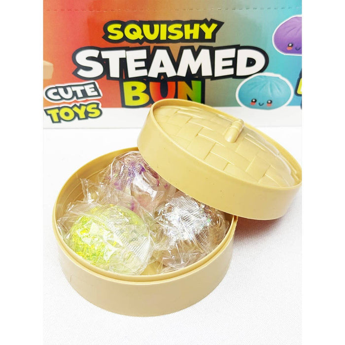 Mystery Mini Trio Dumpling Squishy with Steamer