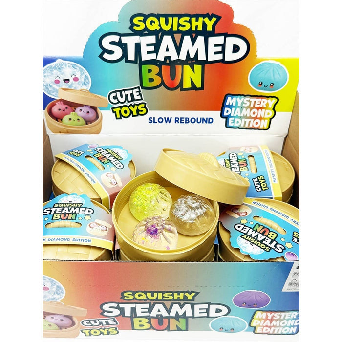 Mystery Mini Trio Dumpling Squishy with Steamer