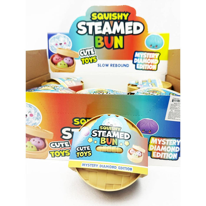 Mystery Mini Trio Dumpling Squishy with Steamer