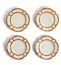 Natural bamboo dinner plate