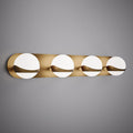 4 Lights Noa 4-light  Vanity light Aged bras  Dimmable 200W