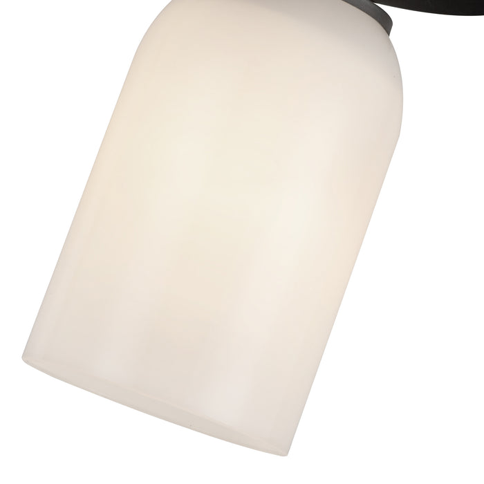 Nola 4-in Steel Semi-Flush Mount