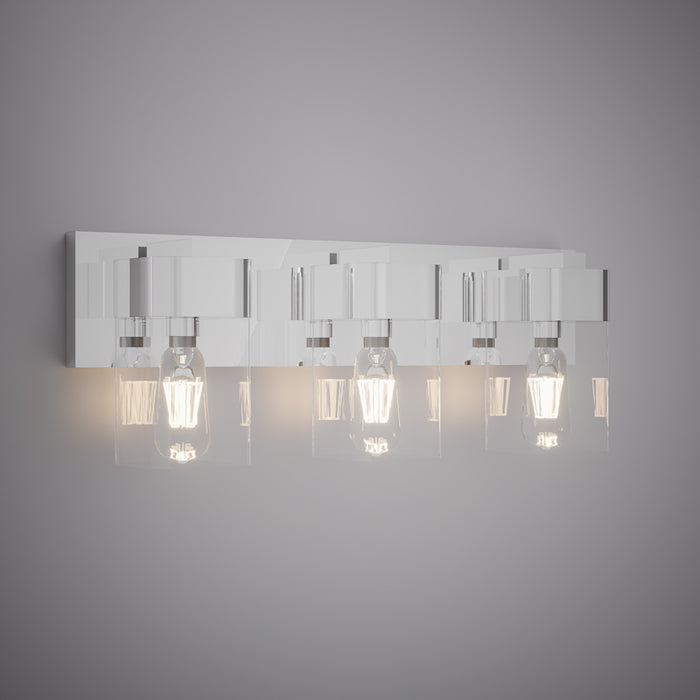 3 Lights Nora 3-light wall/vanity light Polished Chrome  Dimmable 180W