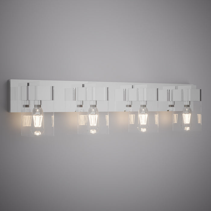 4 Lights Nora 4-light wall/vanity light Polished Chrome  Dimmable 240W