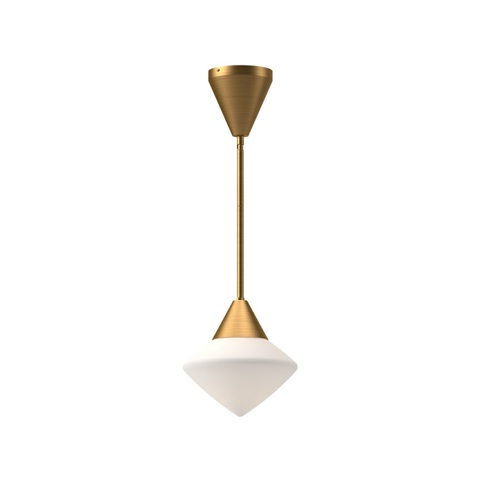Nora 8-in Steel Pendant